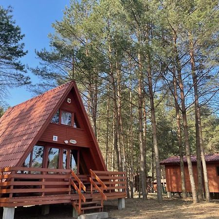Domek Letniskowy Nad Jeziorem Marksewo Bagian luar foto